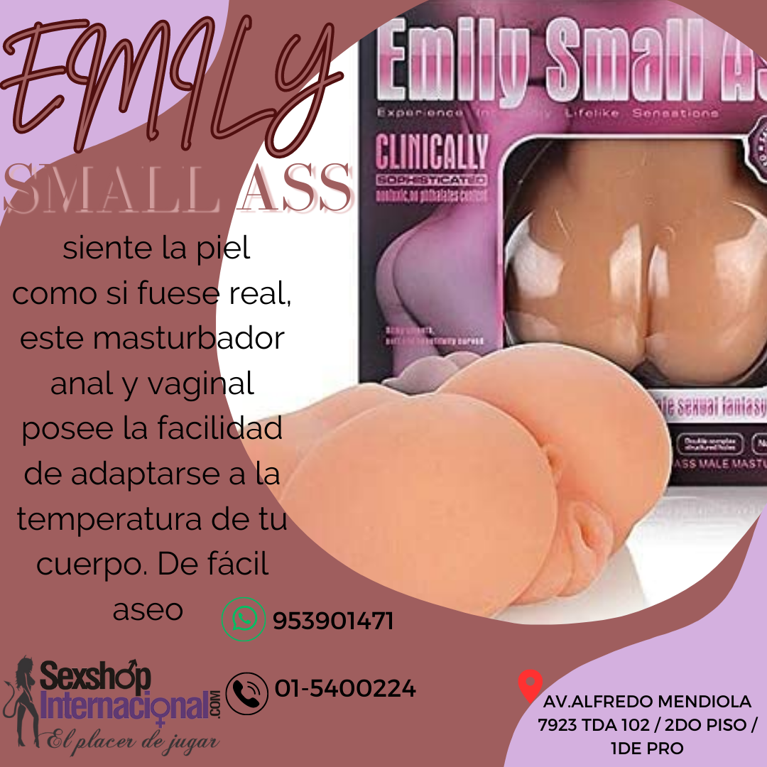 MASTURBADOR REALISTA EMILY SMALL ASS